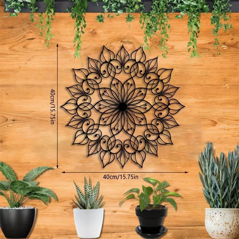 Metall Silhouette Wandkunst für Wohnzimmer | Limbit