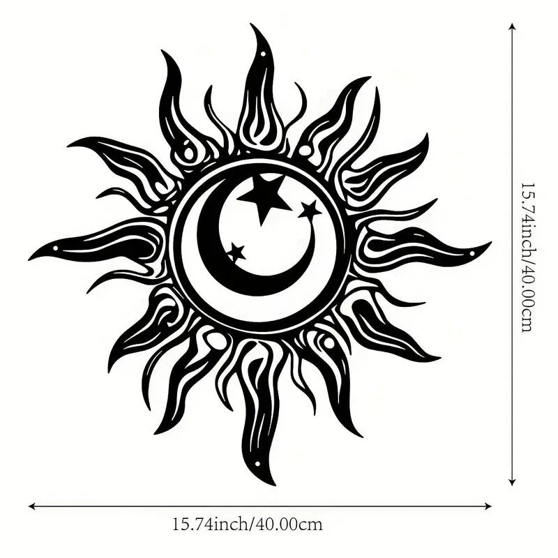 Metall Silhouette Wandkunst für Wohnzimmer | Limbit