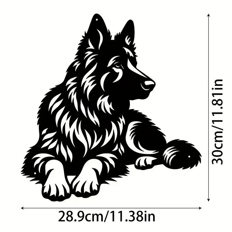 Metall Silhouette Wandkunst für Wohnzimmer | Limbit