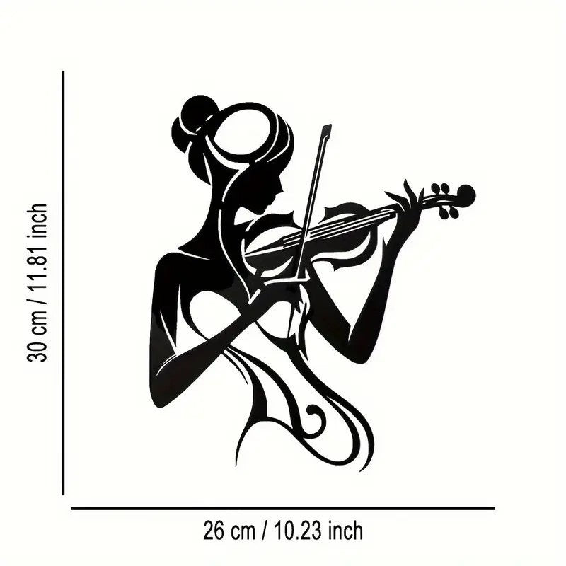 Metall Silhouette Wandkunst für Wohnzimmer | Limbit