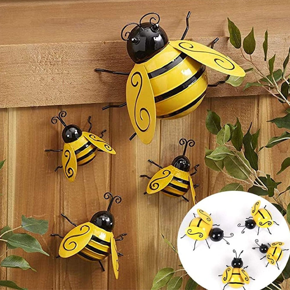 Eisen Bienen Metall Wandkunst Tier Wanddeko | Limbit