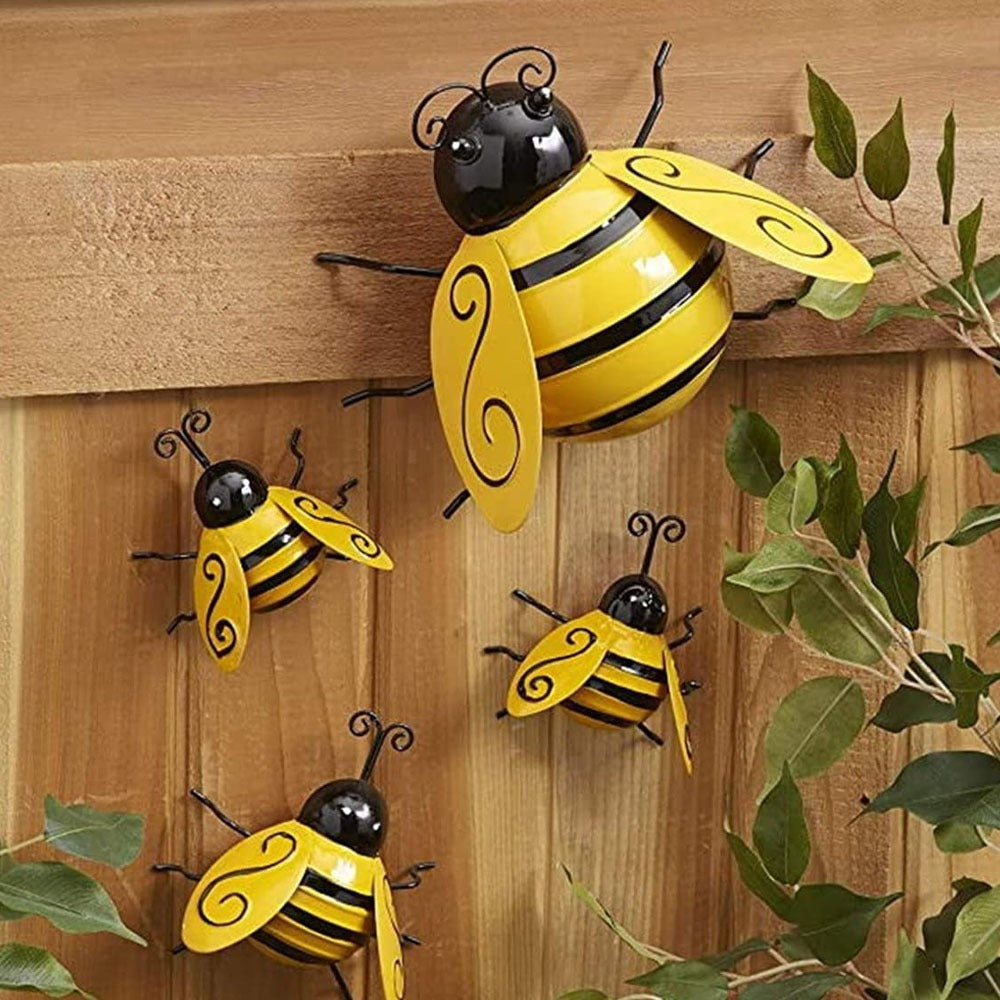 Eisen Bienen Metall Wandkunst Tier Wanddeko | Limbit