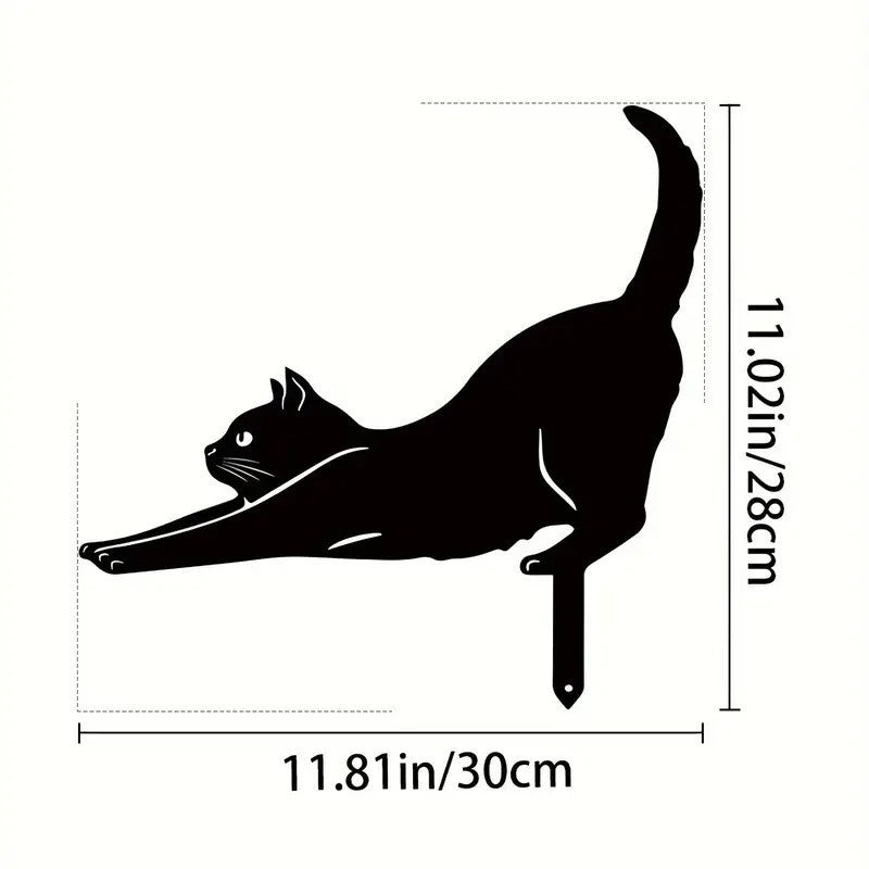 Metall Silhouette Wandkunst für Wohnzimmer | Limbit