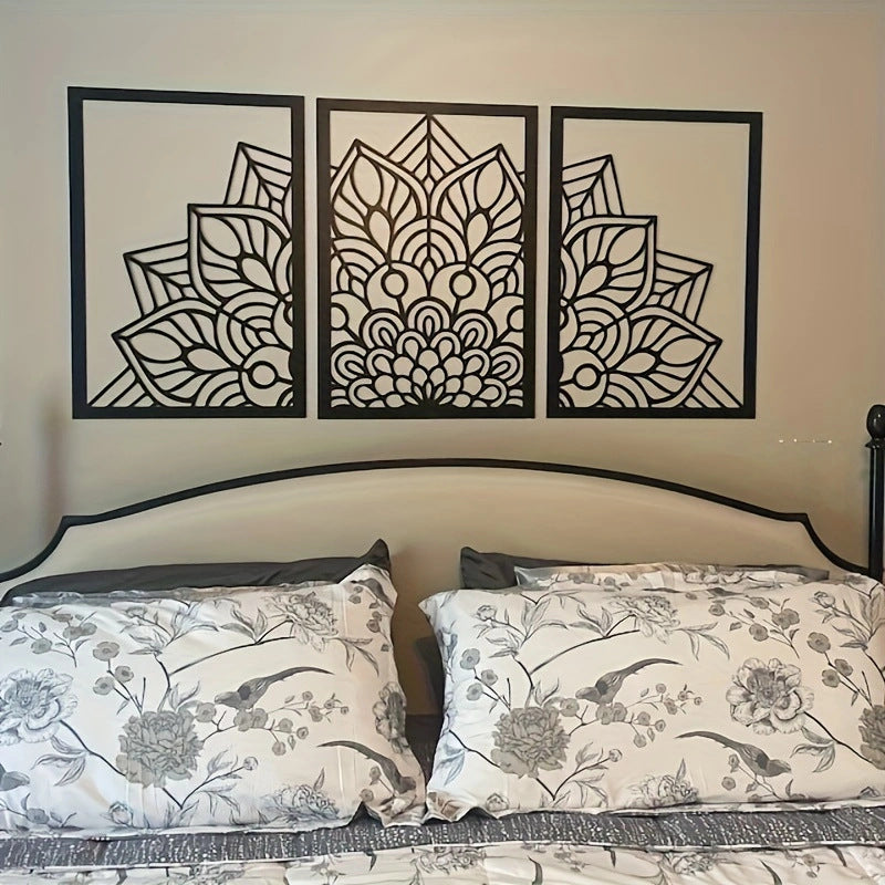 Fliegende Gänse Silhouette Metall Wandkunst | Limbit