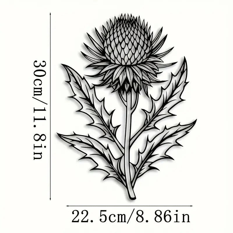 Metall Silhouette Wandkunst für Wohnzimmer | Limbit