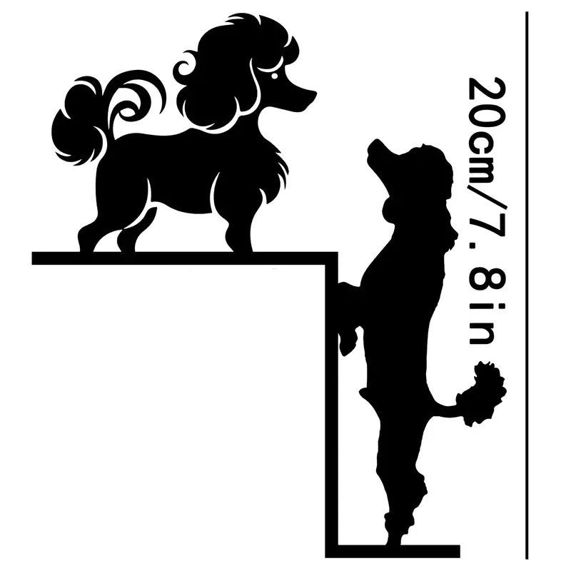 Metall Silhouette Wandkunst für Wohnzimmer | Limbit