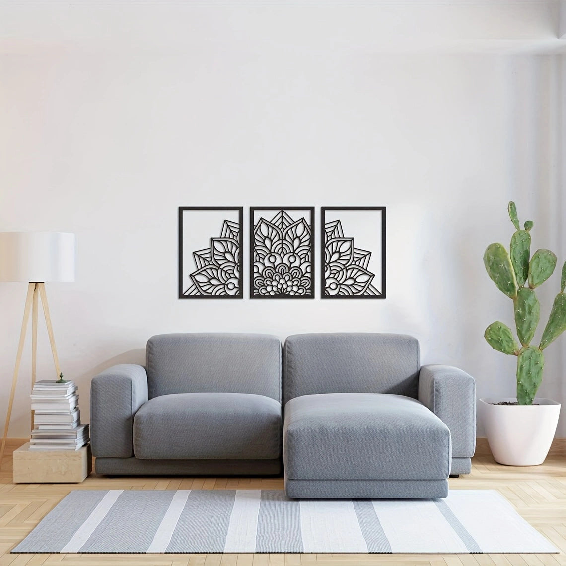 Fliegende Gänse Silhouette Metall Wandkunst | Limbit