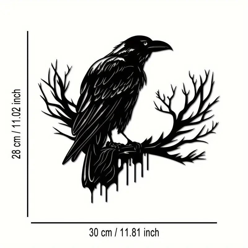 Metall Silhouette Wandkunst für Wohnzimmer | Limbit
