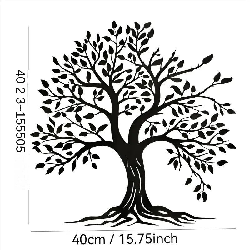 Metall Silhouette Wandkunst für Wohnzimmer | Limbit